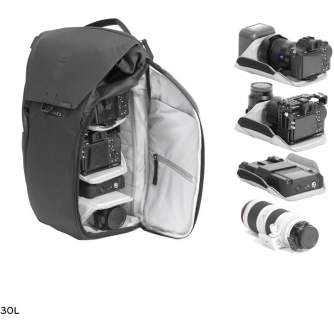 Рюкзаки - Peak Design Everyday Backpack V2 30L, black BEDB-30-BK-2 - купить сегодня в магазине и с доставкой