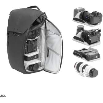 Mugursomas - Peak Design Everyday Backpack V2 30L, black BEDB-30-BK-2 - быстрый заказ от производителя
