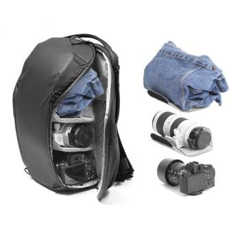 Рюкзаки - Peak Design Everyday Backpack Zip V2 15L, black BEDBZ-15-BK-2 - быстрый заказ от производителя