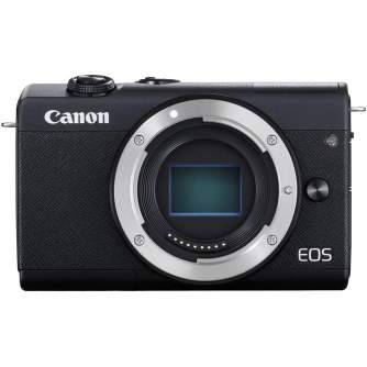 Беззеркальные камеры - Canon EOS M200 + EF-M 15-45mm IS STM, black 3699C010 - быстрый заказ от производителя