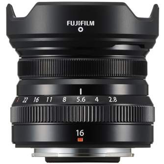 Objektīvi - Fujifilm XF 16mm f/2.8 R WR objektīvs, melns 16611667 - ātri pasūtīt no ražotāja