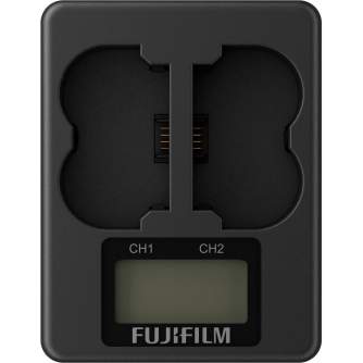 Kameras bateriju lādētāji - Fujifilm BC-W235 Dual Battery Charger for NP-W235 for X-T4 new - perc šodien veikalā un ar piegādi