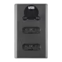 Kameras bateriju lādētāji - Newell DL-USB-C Dual Channel Charger for NP-BX1 Battery - купить сегодня в магазине и с доставкой