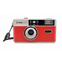 Плёночные фотоаппараты - Agfaphoto пленочная камера 35 мм, красная 603001 - купить сегодня в магазине и с доставкой