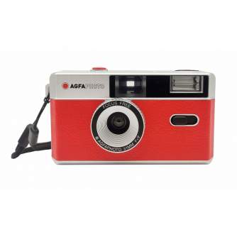 Плёночные фотоаппараты - Agfaphoto reusable camera 35mm, red 603001 - купить сегодня в магазине и с доставкой