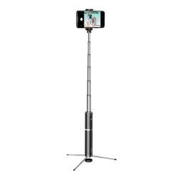 Selfie Stick - Baseus Fully Folding Selfie Stick (Black+Silver) - buy today in store and with delivery