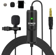 Lavalier mikrofonas - Synco LAV-S8 Lavalier microphone - быстрый заказ от производителяLavalier mikrofonas - Synco LAV-S8 Lavalier microphone - быстрый заказ от производителя