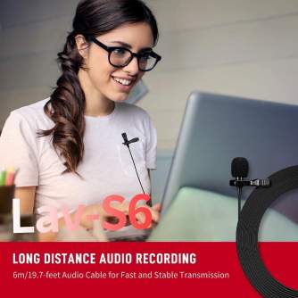 Mikrofoni - Synco LAV-S6 Lavalier microphone - ātri pasūtīt no ražotāja