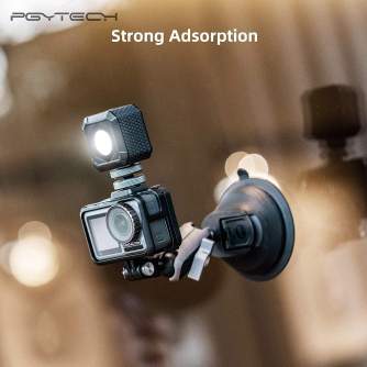 Sporta kameru aksesuāri - PGYTECH suction cup action camera GoPro Osmo P-GM-132 - ātri pasūtīt no ražotāja