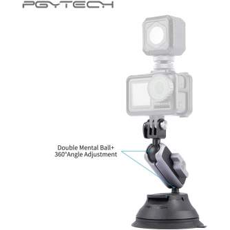 Sporta kameru aksesuāri - PGYTECH suction cup action camera GoPro Osmo P-GM-132 - ātri pasūtīt no ražotāja