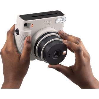 Фотоаппараты моментальной печати - instax SQUARE SQ1 CHALK WHITE instant camera - быстрый заказ от производителя