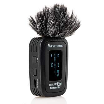 Bezvadu piespraužamie mikrofoni - SARAMONIC Blink 500Pro B1 2,4 GHz wirelss system - ātri pasūtīt no ražotāja