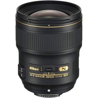Objektīvi - Nikon AF-S NIKKOR 28mm f/1.4E ED - ātri pasūtīt no ražotāja