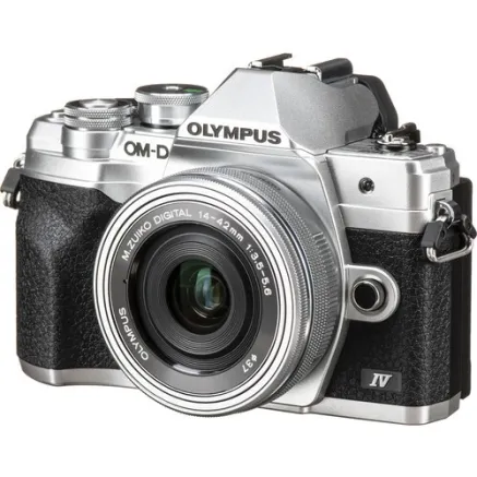 Olympus OM-D E-M10 Mark IV silver 14-42 KIT