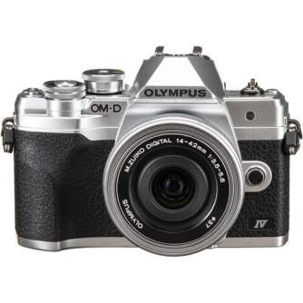 Беззеркальные камеры - Olympus OM-D E-M10 Mark IV silver 14-42 KIT - быстрый заказ от производителя