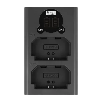 Chargers for Camera Batteries - Newell DL-USB-C dual channel charger for NP-FZ100 - quick order from manufacturer