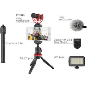 Съёмка на смартфоны - Boya Universal Smartphone Video Kit BY-VG350 - быстрый заказ от производителя
