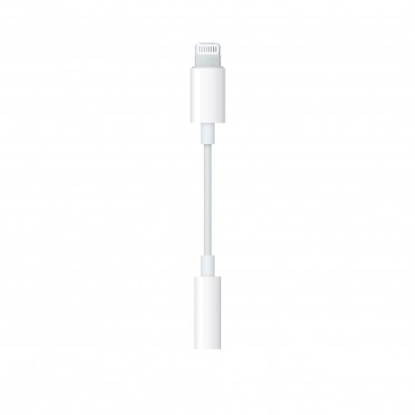 Mikrofonu aksesuāri - Apple adapter Lightning - 3.5mm Headphone Jack - perc šodien veikalā un ar piegādi