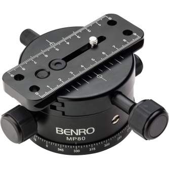 Tripod Heads - Benro MP80 panorāmas galva - quick order from manufacturer