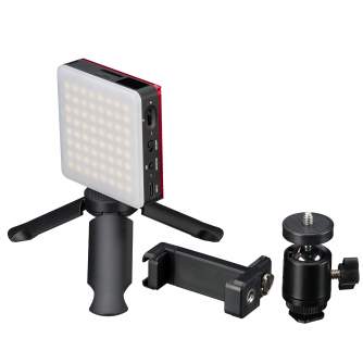 On-camera LED light - Bresser Pocket Light 5W LED Bi-color CRI95+ - quick order from manufacturer