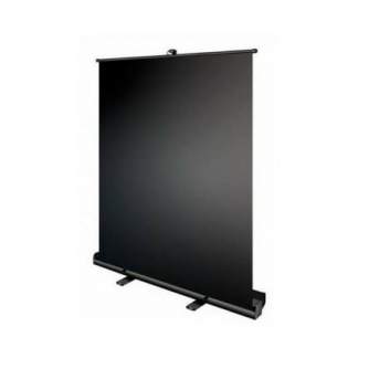 Background Set with Holder - Bresser Rollup Screen Black 147 x 190 cm - quick order from manufacturer