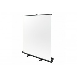 Background Set with Holder - Bresser Rollup Screen White 150x200cm - buy today in store and with delivery