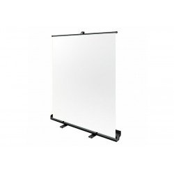 Background Set with Holder - Bresser Rollup Screen White 150x200cm - buy today in store and with delivery