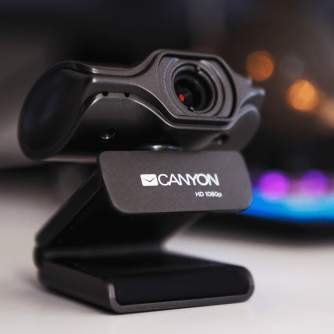 Videokameras - Canyon webcam 2K Quad HD CNS-CWC6N - ātri pasūtīt no ražotāja