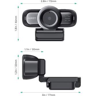 Видеокамеры - Aukey веб-камера PC-LM3 - быстрый заказ от производителя