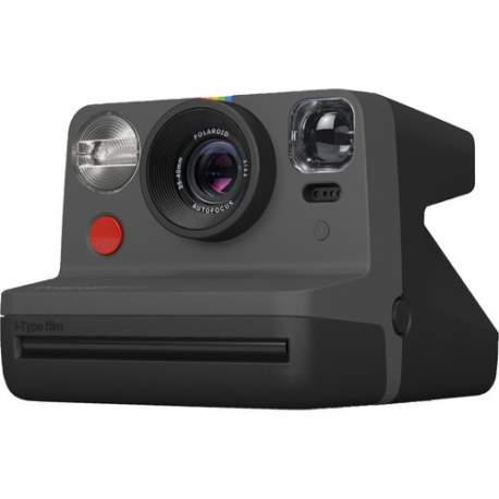Momentfoto kameras - POLAROID NOW BLACK - ātri pasūtīt no ražotāja