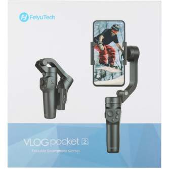 Video stabilizatori - FeiyuTech Vlog Pocket 2, black 163050 - ātri pasūtīt no ražotāja