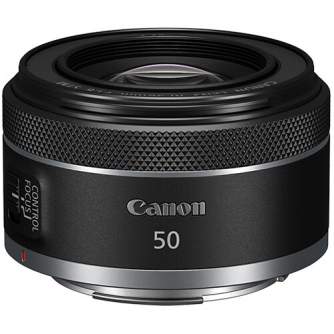 Objektīvi - Canon RF 50mm f/1.8 STM - купить сегодня в магазине и с доставкой