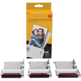 Instantkameru filmiņas - KODAK CARTRIDGE 2,1X3,4" 30-PACK - ātri pasūtīt no ražotāja