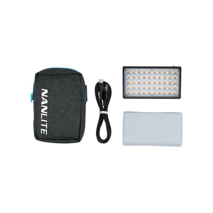 LED Lampas kamerai - NANLITE LITOLITE 5C RGBWW LED POCKET LIGHT 15-2018 - купить сегодня в магазине и с доставкой