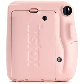 Фотоаппараты моментальной печати - Instax Mini 11 Blush Pink + Instax Mini Film Glossy 10lp + original case, Instant - быстрый 