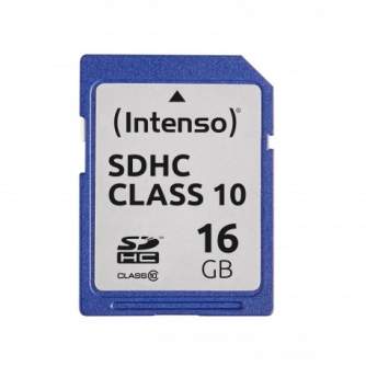 Vairs neražo - Intenso Memory card SDHC 16GB C10