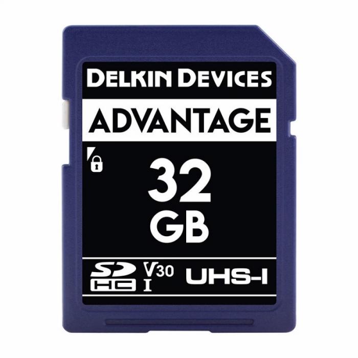 Discontinued - Delkin SD Advantage 660X UHS-I U3 (V30) R90/W90 32GB
