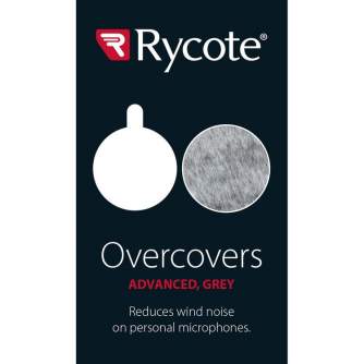 Accessories for microphones - RYCOTE Overcovers Adv, Grey (Pack) - quick order from manufacturer