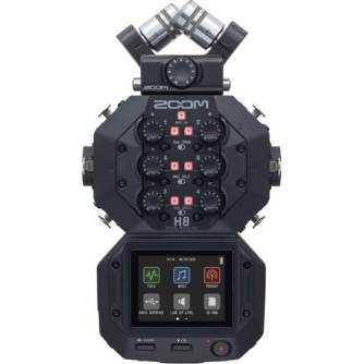 Zoom H8 multritrack microphone sound recorder
