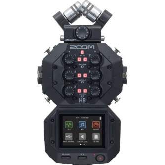 Диктофоны - Zoom H8 multritrack microphone sound recorder - быстрый заказ от производителя