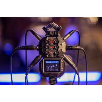 Диктофоны - Zoom H8 multritrack microphone sound recorder - купить сегодня в магазине и с доставкой