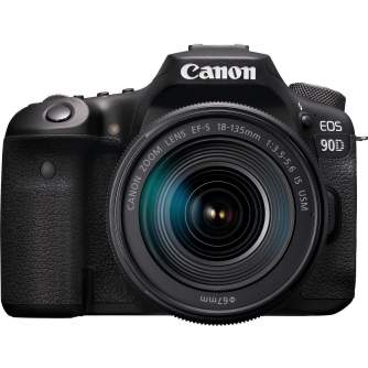 Spoguļkameras - Canon EOS 90D + 18-135mm USM - perc šodien veikalā un ar piegādi