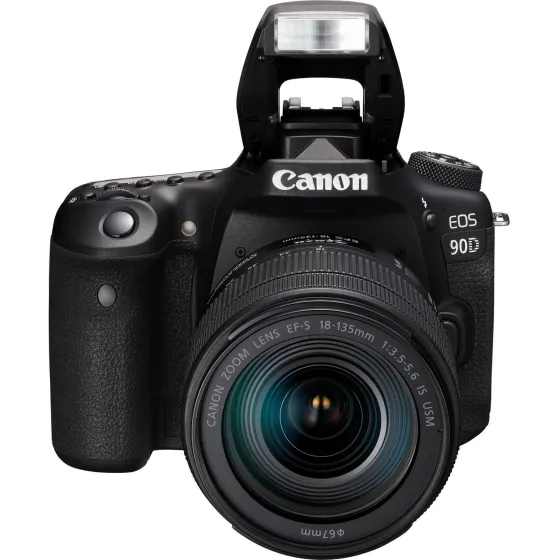 新品Canon EOS 90D EF-S18-135 IS USM Canon EOS 90D DSLR Camera with 18-135mm Lens, 32.5MP APS-C Digital