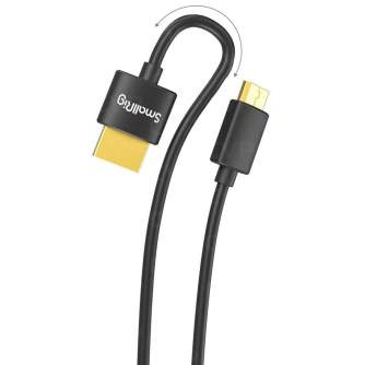 Wires, cables for video - SmallRig 3041 HDMI Micro Cable Ultra Slim 4K 55cm (C to A) - buy today in store and with delivery