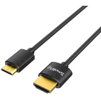 Video vadi, kabeļi - SmallRig 3040 HDMI Mini Cable 4K 35cm (C to A) - perc šodien veikalā un ar piegādi