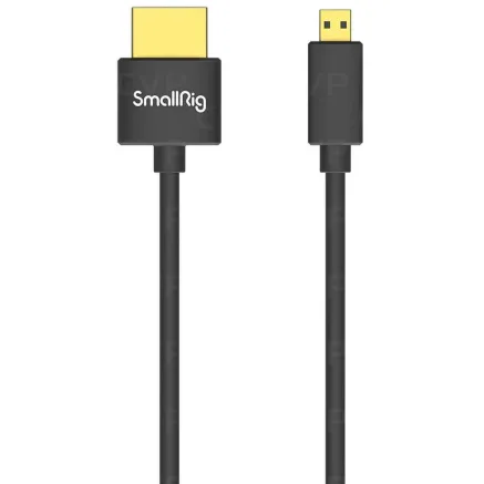 SmallRig 3021 Ultra Slim 4K HDMI Micro to HDMI Adapter Cable