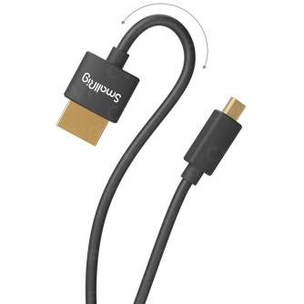 Video vadi, kabeļi - SmallRig 3042 Ultra Slim 4K HDMI Kabel (D naar A) 35cm 3042 - купить сегодня в магазине и с доставкой