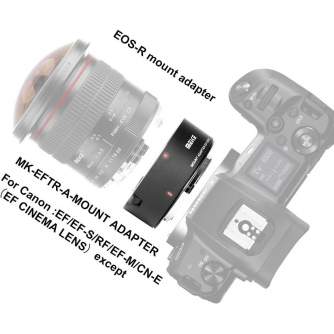 Adapters for lens - Adapteris MEIKE MK-EFTR-A - quick order from manufacturer