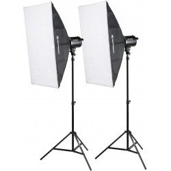 Studio flash kits - Bresser BRM-300AM Studio set 3x 300W - buy today in store and with delivery