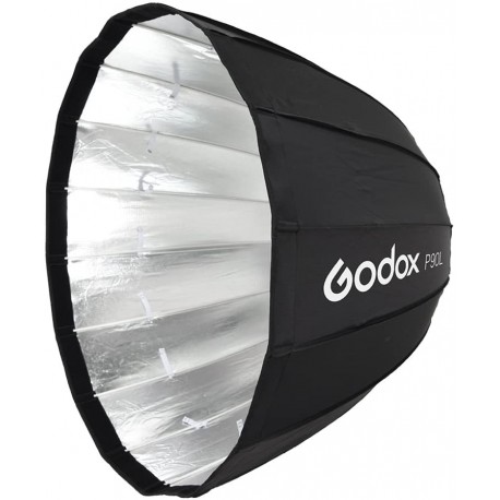 Softboksi - Godox P90L Parabolic softbox with bowens mount 90cm - perc šodien veikalā un ar piegādi